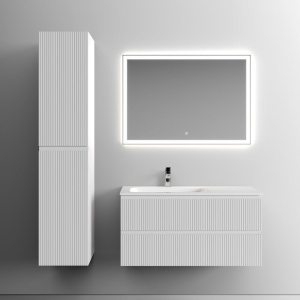 Тумба с раковиной Sancos Snob T 100 см, L, bianco