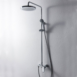 Купить Душевая стойка Bravat Opal R F9125183CP-A2-RUS хром в Москве с доставкой Душевая стойка Bravat Opal R F9125183CP-A2-RUS хром