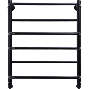 Полотенцесушитель водяной Comfysan Puro W-6 60х50 черный матовый