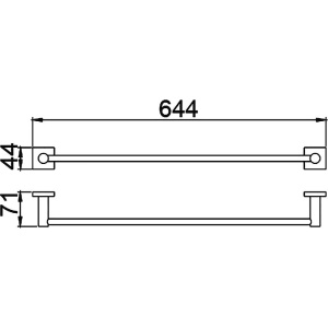 Купить Полотенцедержатель Timo Selene 12053/03 в Москве с доставкой Полотенцедержатель Timo Selene 12053/03