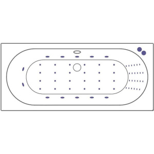 Купить Акриловая ванна Excellent Oceana Oceana WAEX.OCE17.NANO 170x75 см, с гидромассажем, со сливом-переливом 170x75 в Москве с доставкой Акриловая ванна Excellent Oceana Oceana WAEX.OCE17.NANO 170x75 см, с гидромассажем, со сливом-переливом 170x75