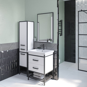 Купить Тумба с раковиной Sanflor Норд 60 с раковиной Como 60 в Москве с доставкой Тумба с раковиной Sanflor Норд 60 с раковиной Como 60