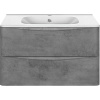 Тумба с раковиной Vincea Paola 80 бетон