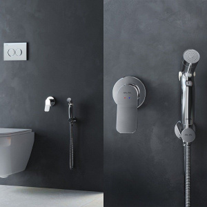 Гигиенический душ AM.PM X-Joy X-Joy F40H85A00 С ВНУТРЕННЕЙ ЧАСТЬЮ, со смесителем