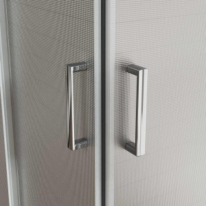 Душевой уголок Vincea City VSS-5CT800MT 80х80 см, профиль хром, стекло текстурное