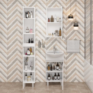 Мебель для ванной комнаты Onika Милтон 45 напольная, белая