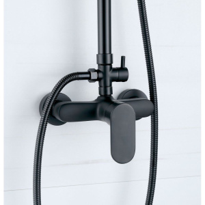 Душевая стойка BOND Cube B01-8488 черная