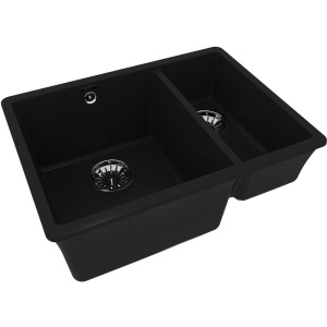 Купить Мойка кухонная Lemark Sinara 550.2-U 9910079 антрацит в Москве с доставкой Мойка кухонная Lemark Sinara 550.2-U 9910079 антрацит