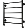 Полотенцесушитель водяной Domoterm Калипсо П5 50x50 ЧРН, черный матовый