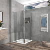 Душевой уголок Vincea Intra VSR-1I809090CL 90x90 см, профиль хром, стекло прозрачное