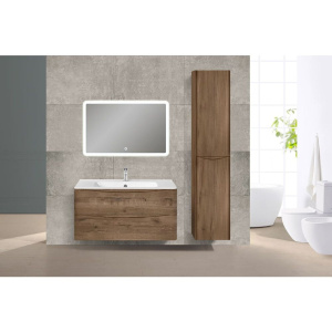 Тумба с раковиной Vincea Paola 100 дуб винтаж