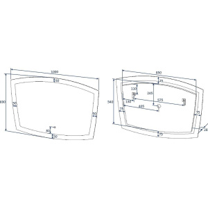Купить Зеркало Art&Max Roma 100 в Москве с доставкой Зеркало Art&Max Roma 100