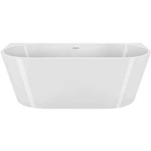 Акриловая ванна BelBagno BB710-1700-800 170x80 см, овальная, со сливом-переливом, с донным клапаном