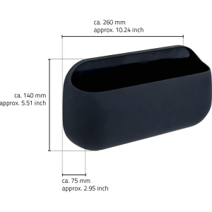 Купить Контейнер Ridder 13101110 чёрный, самоклеящийся в Москве с доставкой Контейнер Ridder 13101110 чёрный, самоклеящийся