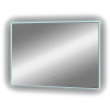Зеркало DIWO Элиста, 100 с подсветкой светодиодной, прямоугольное инфракрасный выключатель