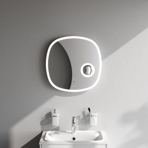 Зеркало AM.PM Func 55 с подсветкой светодиодной, ИК сенсором и косметическим зеркалом