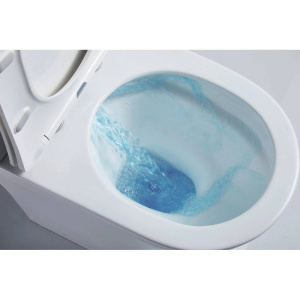 Унитаз-компакт напольный с бачком и сиденьем микролифт Aquatek Бетта AQ1363B-00 безободковый