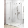 Душевой уголок Ravak Chrome CRV2-110+CPS-80 Transparent, профиль белый