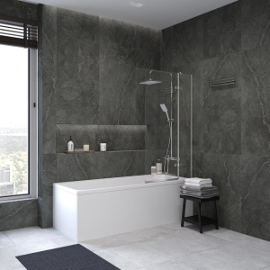 Акриловая ванна AM.PM Func 170x70 см, с каркасом