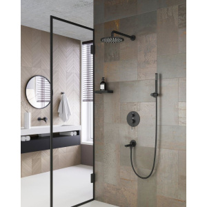 Душевой комплект Timo Saona SX-2379/03SM С ВНУТРЕННЕЙ ЧАСТЬЮ, черный