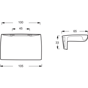 Ручки для ванн Jacob Delafon Repos/S.Repos/Adagio E75110-CP