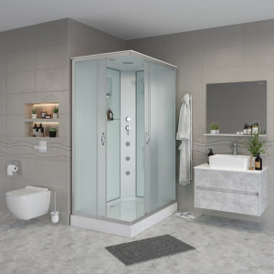 Душевая кабина Niagara Classic NG-43185-14QG, 110х80 см, с гидромассажем