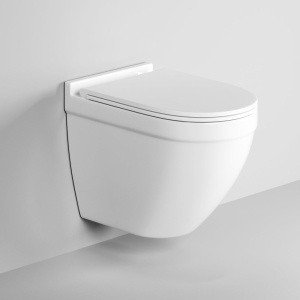 Унитаз подвесной Grossman Торнадо GR-4483SQ безободковый, с микролифтом