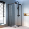 Душевой уголок AM.PM X-Joy W94G-403-10080-BТ 100х80 см, профиль черный матовый