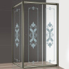 Душевой уголок Cezares Giubileo -AH-1 стекло с узором, бронза