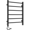 Полотенцесушитель электрический Laris Феличия ЧКЧ П6 400/600 черный, L