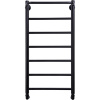 Полотенцесушитель водяной Comfysan Capri W-8 80х40 черный матовый