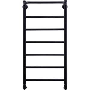 Полотенцесушитель водяной Comfysan Capri W-8 80х40 черный матовый