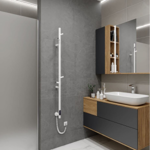 Купить Полотенцесушитель электрический Vincea VTD-1DWE белый в Москве с доставкой Полотенцесушитель электрический Vincea VTD-1DWE белый