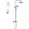 Душевая стойка BOCH MANN Oglio BM9648 с термостатом, хром/белая