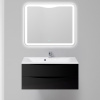Мебель для ванной BelBagno Marino 100 nero lucido