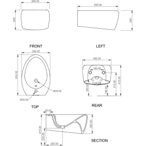 Купить Биде подвесное GSG Touch TOBISO000 белый глянец в Москве с доставкой Биде подвесное GSG Touch TOBISO000 белый глянец