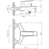 Смеситель для ванны с душем Haiba HB60548-7
