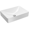 Мебельная раковина Geberit Variform 55 прямоугольная, белая