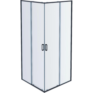 Душевой уголок Aquatek 80x80 AQ ARI KV 08020BL черный матовый