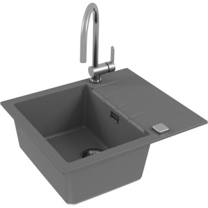 Купить Мойка кухонная Alveus Cadit Granital 10 concrete в Москве с доставкой Мойка кухонная Alveus Cadit Granital 10 concrete