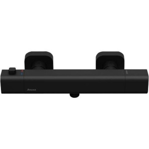 Термостатический смеситель Ravak 10° Free X070154 черный матовый