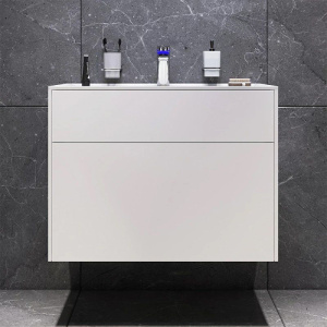 Тумба с раковиной AM.PM Inspire V2.0 80 белый матовый