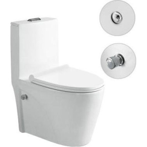 Купить Унитаз-моноблок SantiLine SL-5012SM-BD в Москве с доставкой Унитаз-моноблок SantiLine SL-5012SM-BD