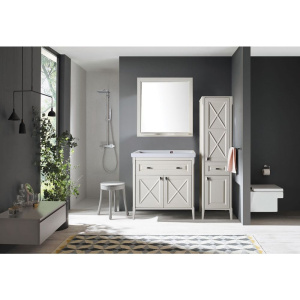 Шкаф-пенал ASB-Woodline Монте 40 R, бежевый