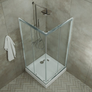 Душевой уголок Triton Вента Хром Щ0000057861 80х80 см