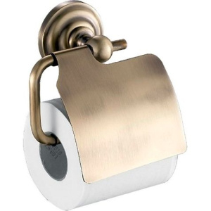 Держатель туалетной бумаги Fixsen Retro FX-83810 с крышкой