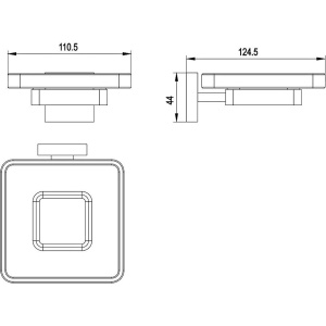 Купить Мыльница Timo Selene 10022/00 chrome в Москве с доставкой Мыльница Timo Selene 10022/00 chrome