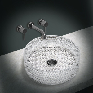 Раковина Vincea VBS-5GL01, 40 прозрачная