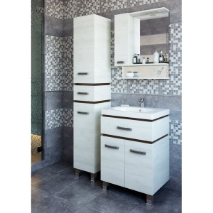 Купить Зеркало Sanflor Техас L, 70, венге, северное дерево светлое в Москве с доставкой Зеркало Sanflor Техас L, 70, венге, северное дерево светлое