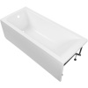 Акриловая ванна Aquanet Bright 216662 180x70 см, с каркасом